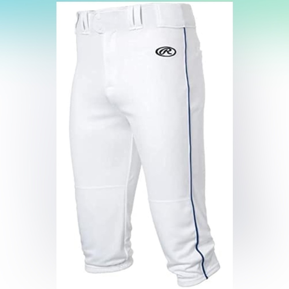 NWT Rawlings Launch Series Knicker Baseball Pants | Piped |